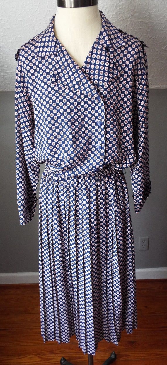 Vintage Long Sleeve Dress by Liz Roberts - image 1