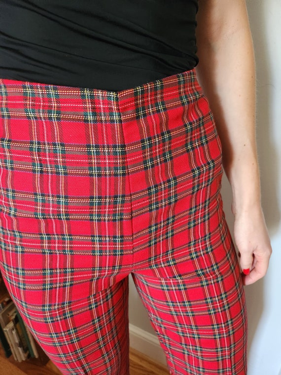 Vintage Plaid Pants - image 2