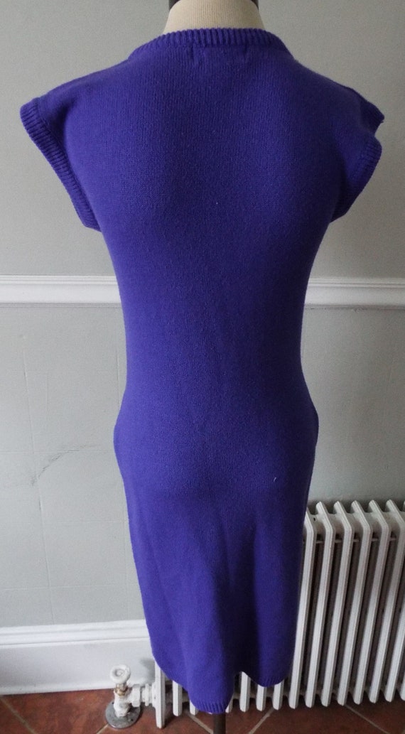 Vintage Sleeveless Sweater Dress by Amilano - image 3