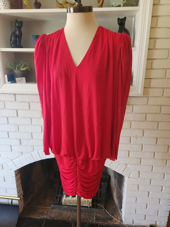 Vintage Red Long Sleeve Gem