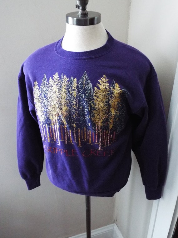 Vintage Purple Cripple Creek Sweatshirt