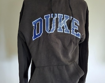 Sudadera con capucha vintage de la Universidad de Duke de Jerzees