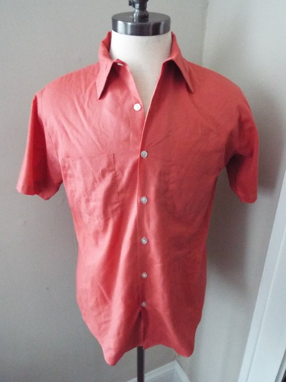 Vintage Short Sleeve Button Down Shirt by Sir Wal… - image 1