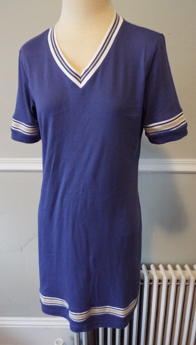Beautiful Vintage Short Sleeve Dress by Sauci Etsy