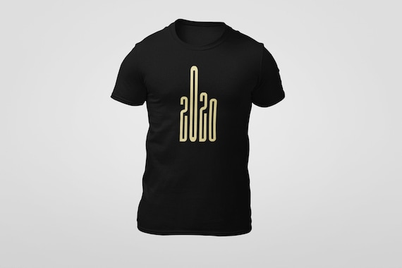 2020 finger logo t shirt