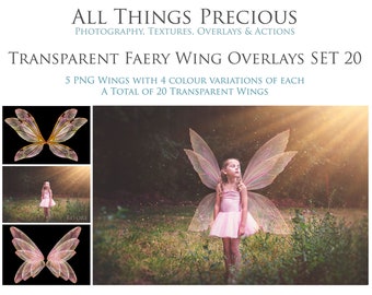 Fairy Wings Clipart Etsy