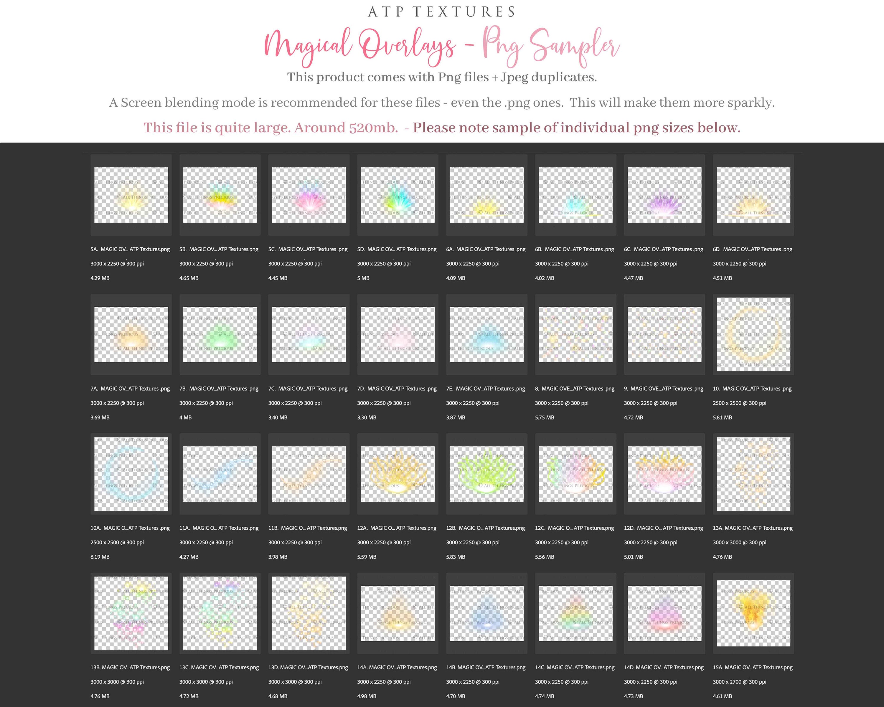 60 Photo OVERLAYS - Magical, Book Magic / Glow Overlay, Photoshop ...