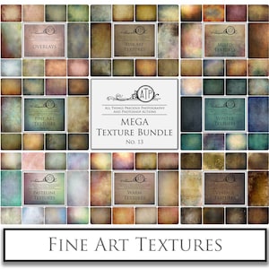 80 Fine Art TEXTURES, Digital BUNDLE / No. 13 / Textured Art, Texture Background, Overlay, High Res, Photoshop Overlays, Digital Paper