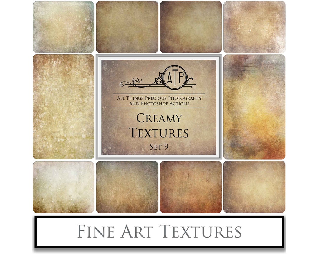 Cream Overlay 10 Fine Art TEXTURES. Photography, Scrapbooking, Cream Overlays - Etsy