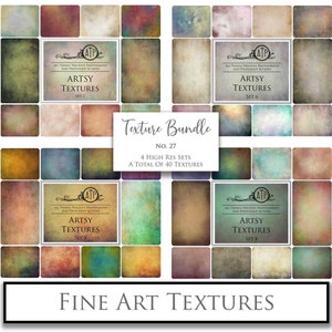 40 Fine Art TEXTURES BUNDLE No. 27. Photography Overlays, Digital Background, Photoshop Overlays, High Resolution Texture. ATP