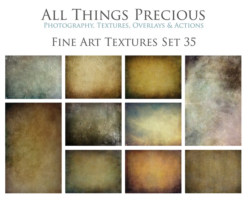 10 TEXTURES FINE ART Set 35 / Overlays Photography High Etsy Australia