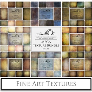 80 Fine Art TEXTURES, Digital BUNDLE / No. 33 / Texture, Photo Overlay, High Res, Photoshop Overlays, Background, Photography