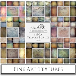 80 Digital Textures Bundle / No. 26 / Scrapbooking Paper, Digital Background, Fine Art Texture, Photoshop Overlays, Photo Editing