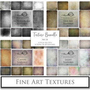 BUNDLE DI 40 TEXTURE Fine Art N. 24. Fotografia digitale, carta per scrapbooking, sfondo ad alta risoluzione, sovrapposizioni di Photoshop. ATP.