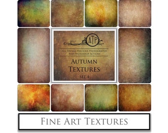 DIGITAL TEXTURES - AUTUMN, Fall Set 4, Overlays, Photography Texture, Fine Art Scrapbooking, Background, Photoshop Texture, Paper texture