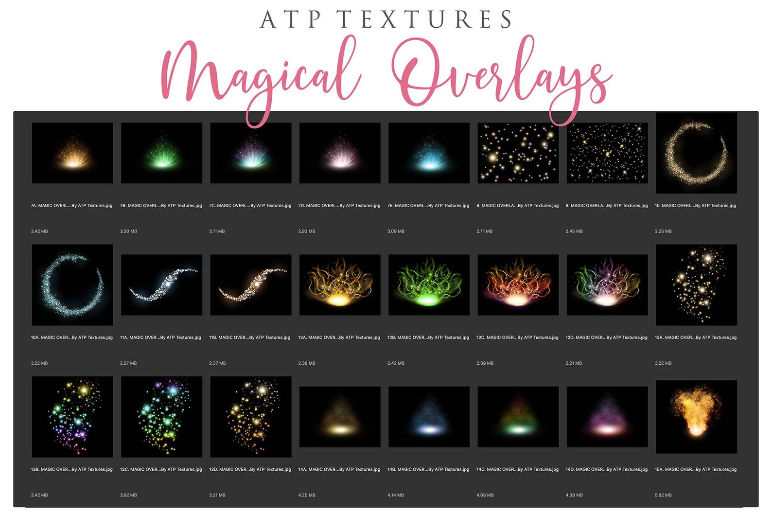 60 Photo OVERLAYS Magical Book Magic / Glow Overlay - Etsy
