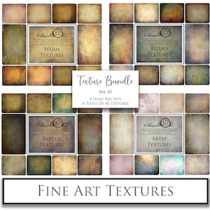 High resolution Textures. Fine Art Textures for photographers. Big bundle to create digital backgrounds for Scrapbooking, Digital Paper, Printed Backdrops for studio or Photo overlays. Quality Texture Overlays. Grunge, Canvas, Vintage, Warm Tint.