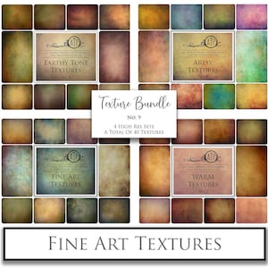 40 Digital TEXTURES, BUNDLE No. 9. Photography, Scrapbooking Texture Background, Photoshop Overlay, Fine Art Texture. ATP