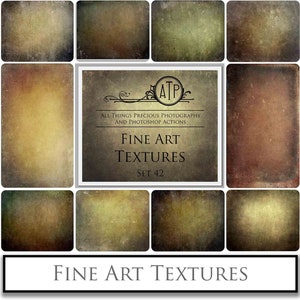 10 TEXTURES FINE ART - Ensemble 42 pour la photographie de fleurs ou de paysages, papier de scrapbooking numérique, superpositions Photoshop, fond photo de studio