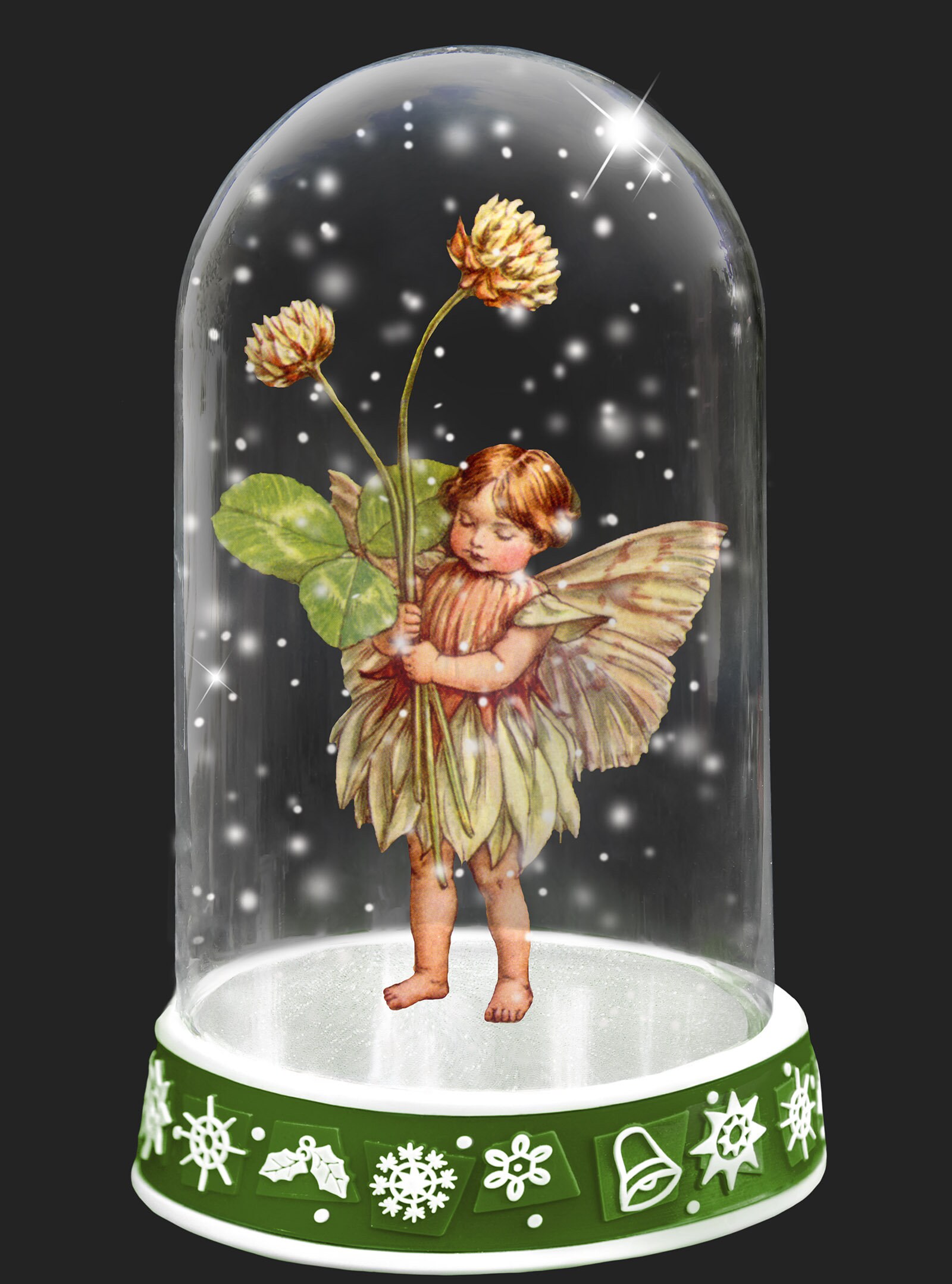 Christmas snow globe photoshop template digital overlays etsy