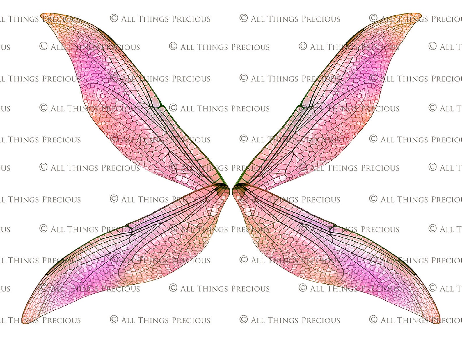 PRINTABLE FAIRY WINGS Set 25 Art Doll Wing Pattern High - Etsy