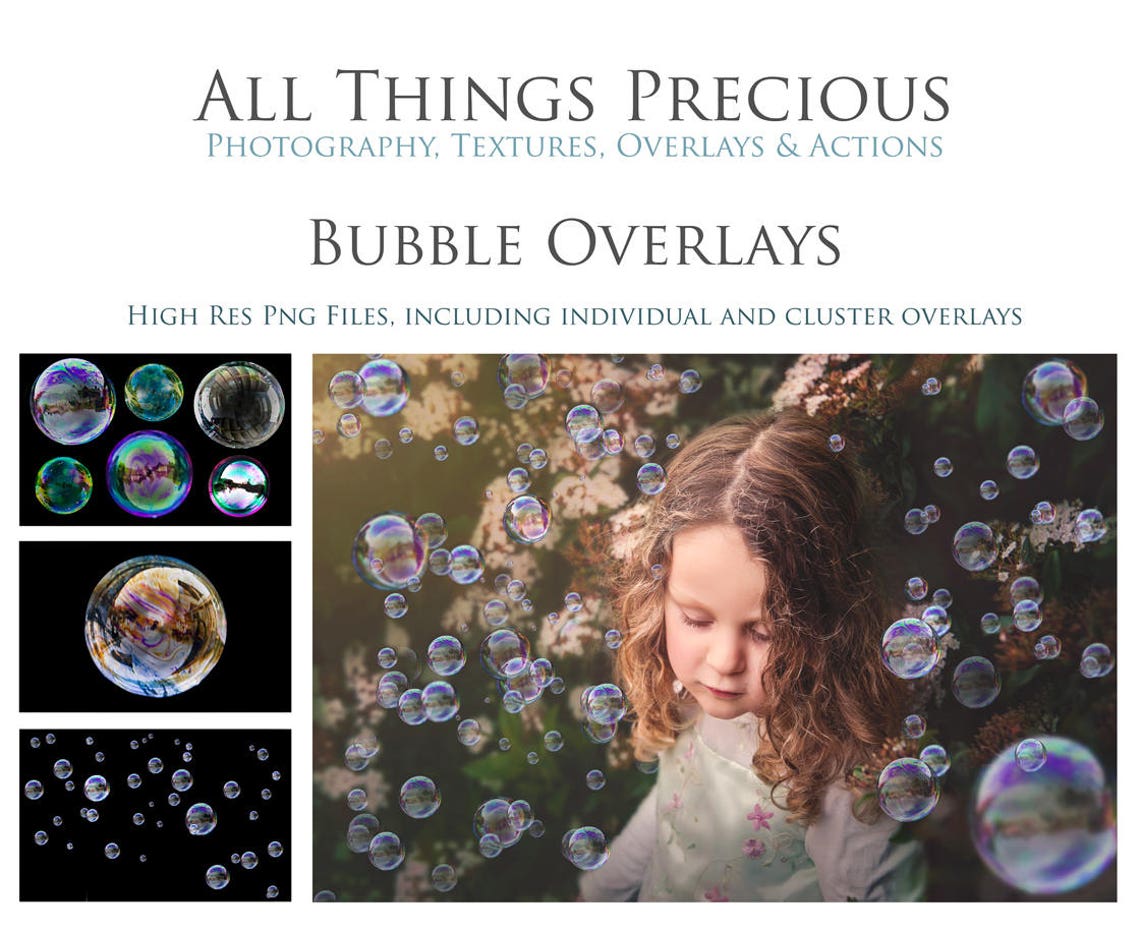 28 BUBBLE OVERLAYS / High Resolution Digital Photography image 0