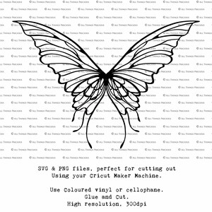 SVG, PNG Clipart, Fairy Wings, for Cricut and Silhouette Machine. Cut out and make real fairy wings. For Costumes, Halloween, Cosplay, Adult or Child size. Use in Wedding invites, Sublimation print or decorations. Faerie Wings, Butterfly, Dragonfly.