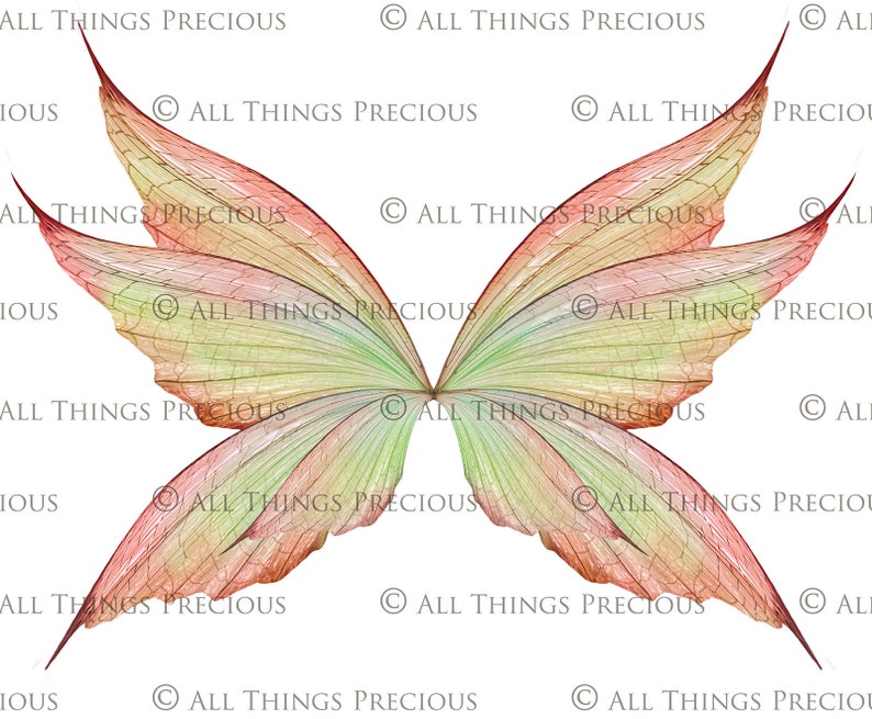 Printable Fairy Wings. For Art Dolls, Adults, Children. High resolution, png files. This is a digital product. Print and cut. Paper craft. Create fairy wing earrings or crown jewellrey from these designs. Commercial licence is available.