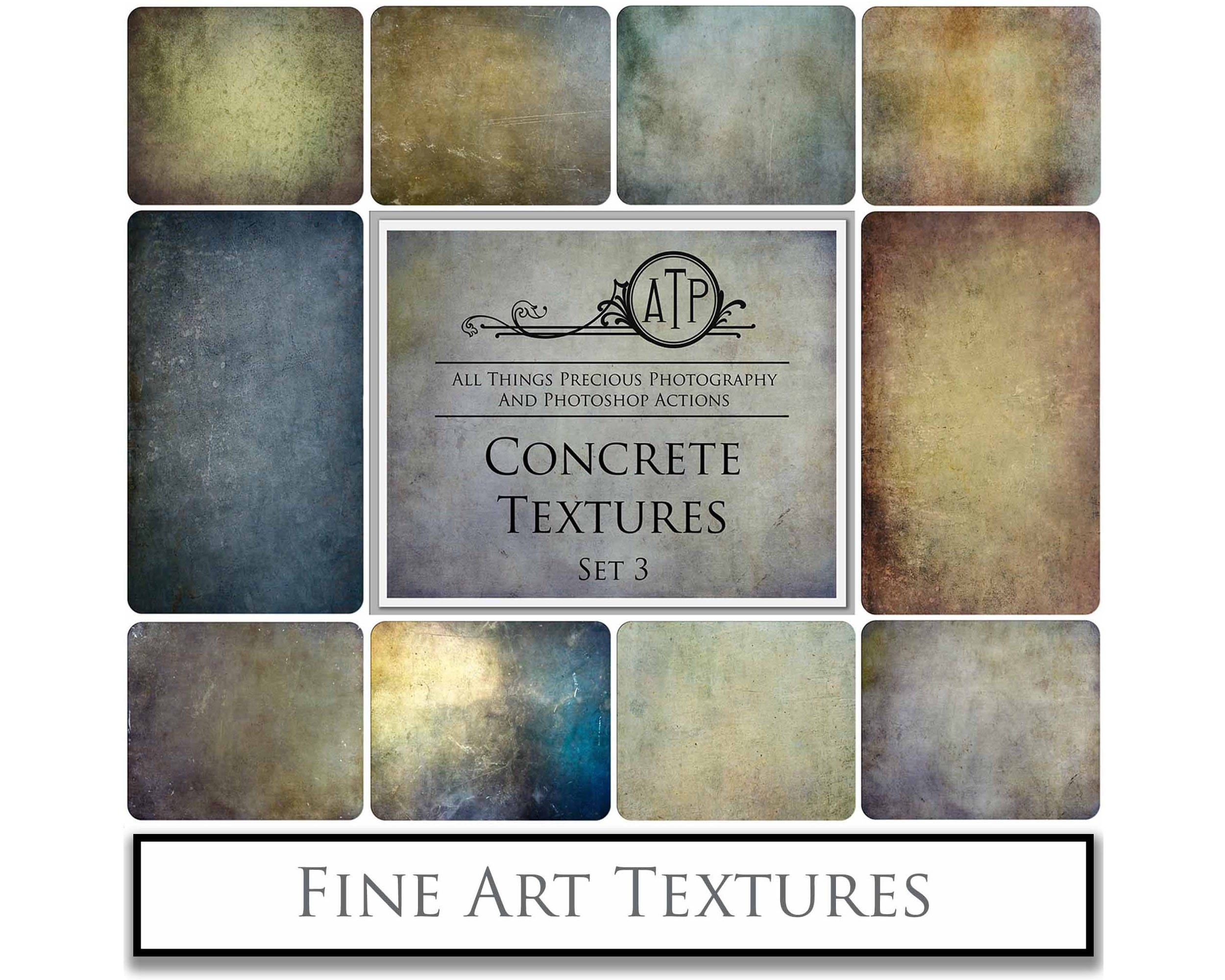 10 TEXTURAS de Bellas Artes - CONCRETO Set 3 / Alta Resolución, Telón ...