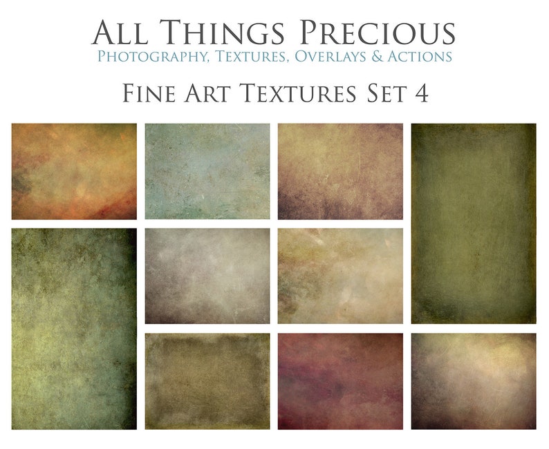 FINE ART TEXTURES Set 4 / Photography Textures Digital Etsy