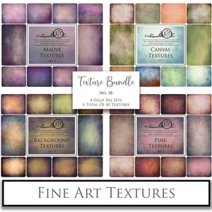 40 TEXTURES BUNDLE No. 38.  Photography, Scrapbooking, Digital Background, High Resolution, Photoshop, Fine Art Texture, Overlay