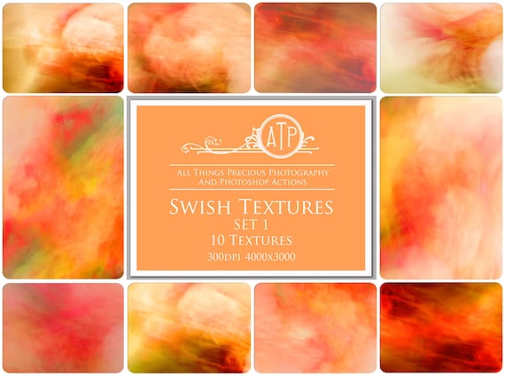 10 High Res Fine Art Digital SWISH Textures SET 1 / Photography / Scrapbooking / Background / High Res / Photoshop / Textured Il_570xn