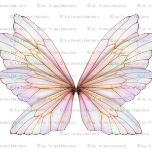 Printable Fairy Wings. For Art Dolls, Adults, Children. High resolution, png files. This is a digital product. Print and cut. Paper craft. Create fairy wing earrings or crown jewellrey from these designs. Commercial licence is available.
