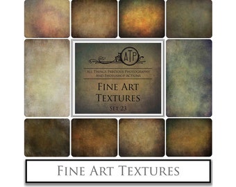 10 TEXTURES - FINE ART Set 23 / Photography, High Res, Digital Scrapbooking Paper, Background, Photoshop Overlays, Texture Backdrop