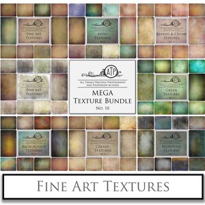 80 Fine Art TEXTURES, Digital BUNDLE / No. 10 / Texture Backdrop, Background, Photo Overlay, High Res, Photoshop Overlays, Grunge