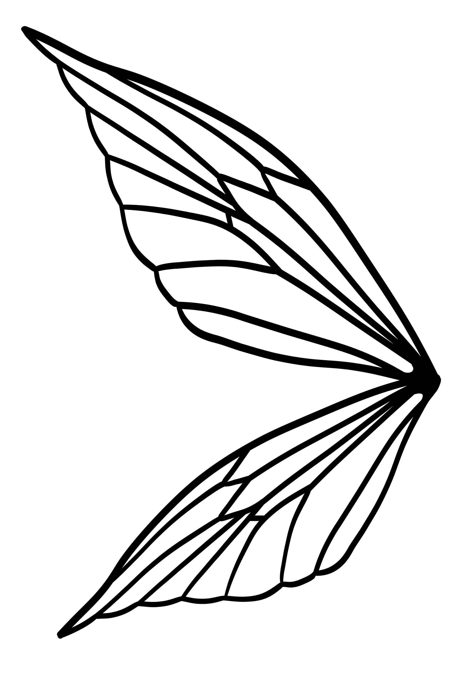 Svg Fairy Wings No. 4 For Cricut Maker Costume Cosplay 11F