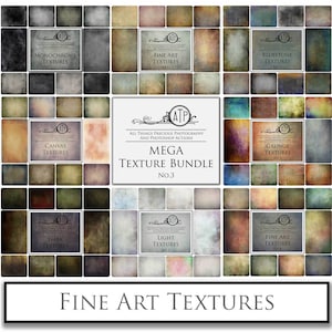 80 Fine Art TEXTURES BUNDLE / No. 3 / Photography Texture, Digital Background, Photoshop Overlays, Textured Backdrop