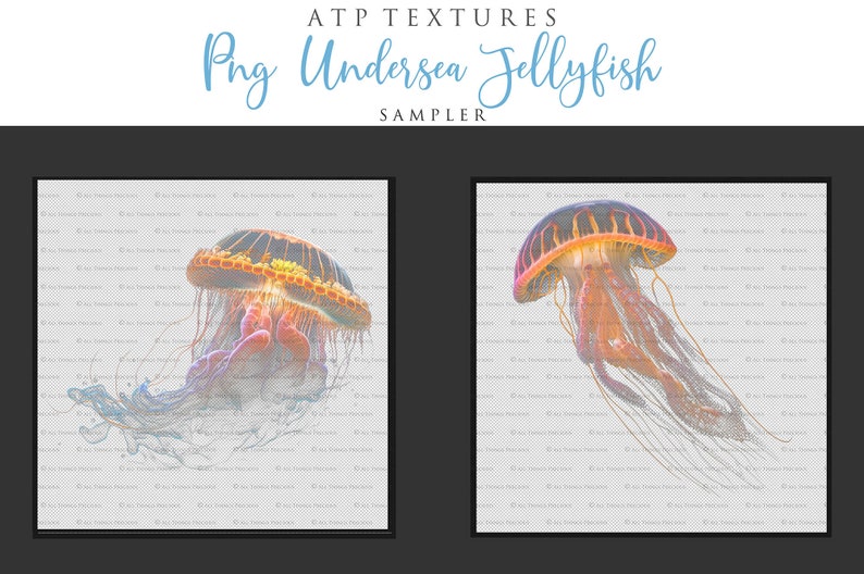 Jellyfish overlays for your Fantasy Edits. Digital Png clipart overlays. Photography, photoshop editing, Child photo art. Fine Art High resolution digital download. 300dpi. Digital Assets. Graphic Design. Ocean Background.  Underwater Scene
