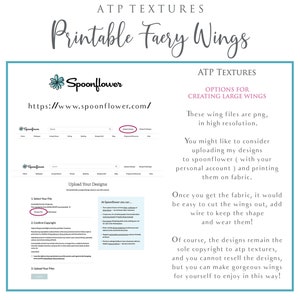 Printable Fairy Wings. For Art Dolls, Adults, Children. High resolution, png files. This is a digital product. Print and cut. Paper craft. Create fairy wing earrings or crown jewelry from these designs. Commercial licence is available.