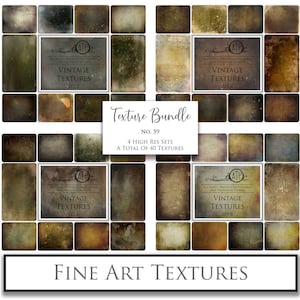 40 Fine Art TEXTURES BUNDLE No. 59. Digital Photography, Scrapbooking Paper, Digital Background, High Res, Backdrop, Photoshop. ATP.