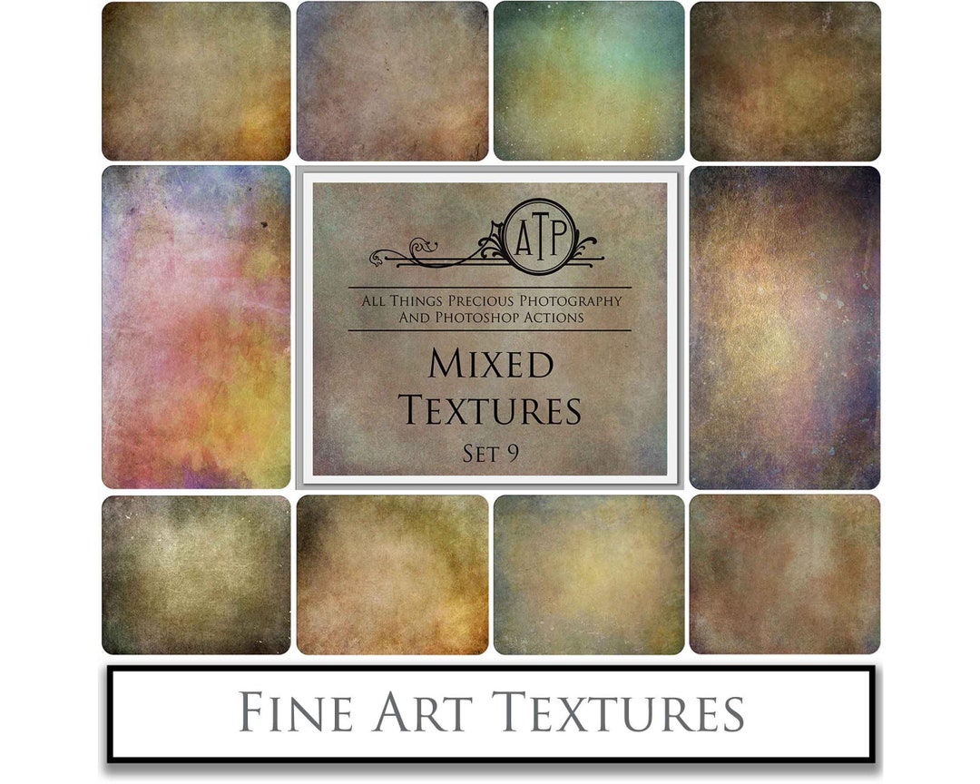 Photo Editing Texture Set 10 TEXTURES - MIXED Set 9 / Overlays for Photography, High Res ...