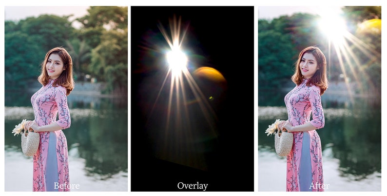 Digital Overlays. Radial flare. Circle / ring flare. Sun Flare / Lens Flare light overlays for Photography  In high resolution. Add Sunlight to your images. Perfect for Photo  edits. Jpeg Overlay for photoshop and elements. Rainbow flare. Halo Flare.