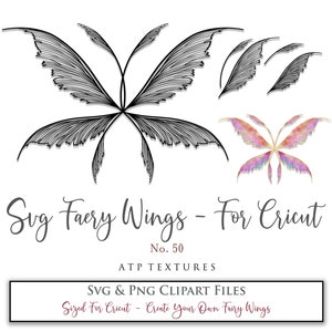 SVG, PNG Clipart, Fairy Wings, for Cricut and Silhouette Machine. Cut out and make your own real fairy wings. For Costumes, Halloween, Cosplay Wings, Adult Wings, Child size wings. Use them for Wedding invitations, sublimation print  or decorations.