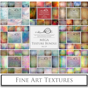 80 Fine Art TEXTURES BUNDLE / No. 29 / Texture Background, Digital Overlay, High Res, Photoshop Overlays, Textured Backdrop, Photo Edit