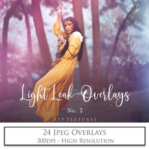 PHOTO OVERLAYS - 24 Light Flare LEAK Set 2 / Photoshop Overlay, Sunshine, Sunlight, Digital, Photography Edit, Sun, Lens Flares