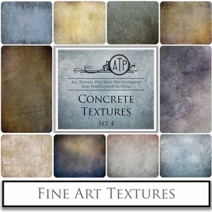 10 TEXTURE FINE ART - Concrete Set 4 - Sovrapposizioni, Fotografia, Alta risoluzione, Scrapbooking, Sfondo artistico, Texture Photoshop, Sfondo