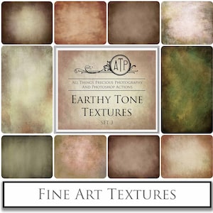 10 TEXTURES d'arte - EARTH Set 3, Sfondo strutturato, Alta risoluzione, Fotografia digitale, Sovrapposizioni di Photoshop