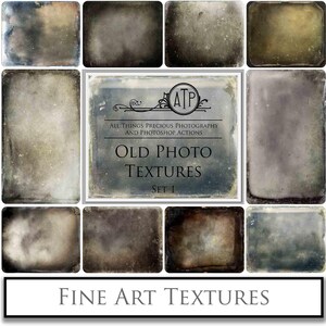 10 vecchie TEXTURE fotografiche Set 1 / Sovrapposizioni fotografiche, Carta digitale, Scrapbooking, Texture di sfondo