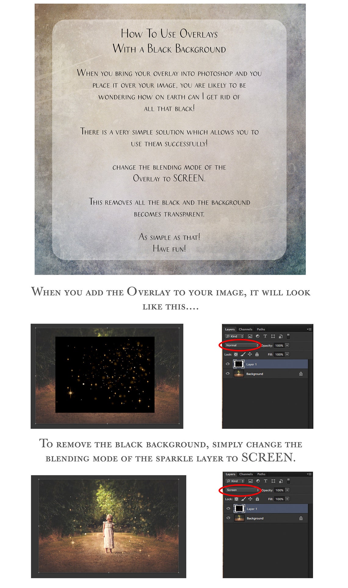 28 Digital Fine Art FAIRY WAND and SPARKLE Overlays Photoshop image 10