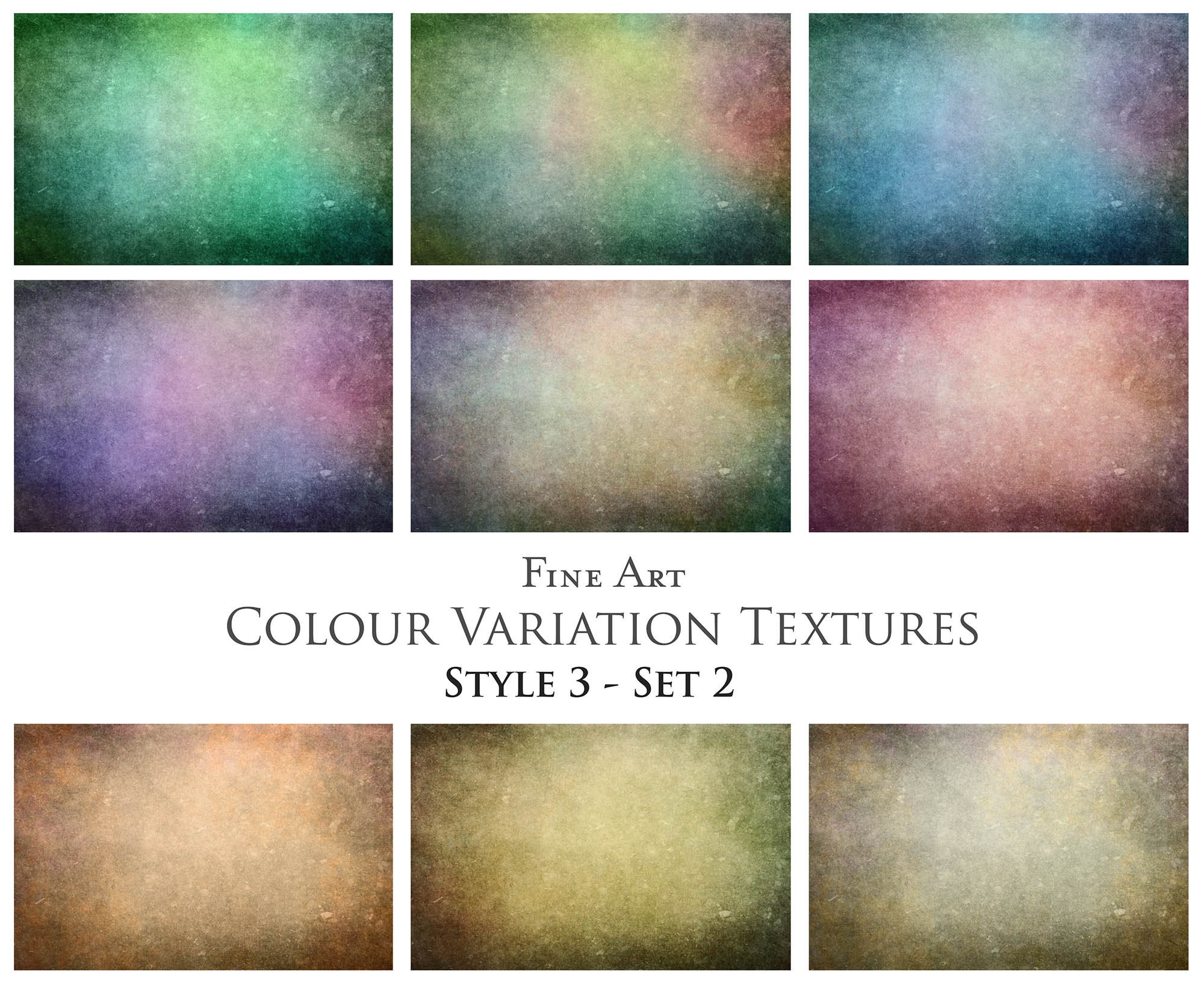 36 FINE ART TEXTURES Colour Variation Set 2 Photo Texture - Etsy